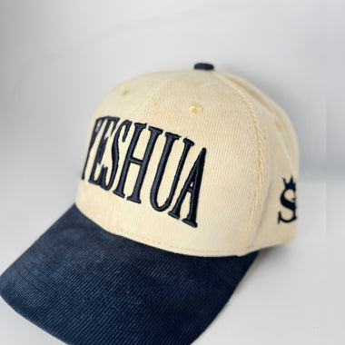 Cap / Gorra - YESHUA - Crema y Azul