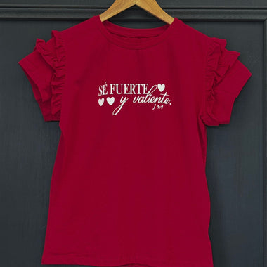 BF - Camisa Dama - Se fuerte y Valiente