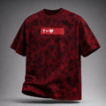 Premium Regular Fit Acid Wash Shirt - Cross Equals Love / Premium Regular Fit Acid Wash Shirt - Cross = Love