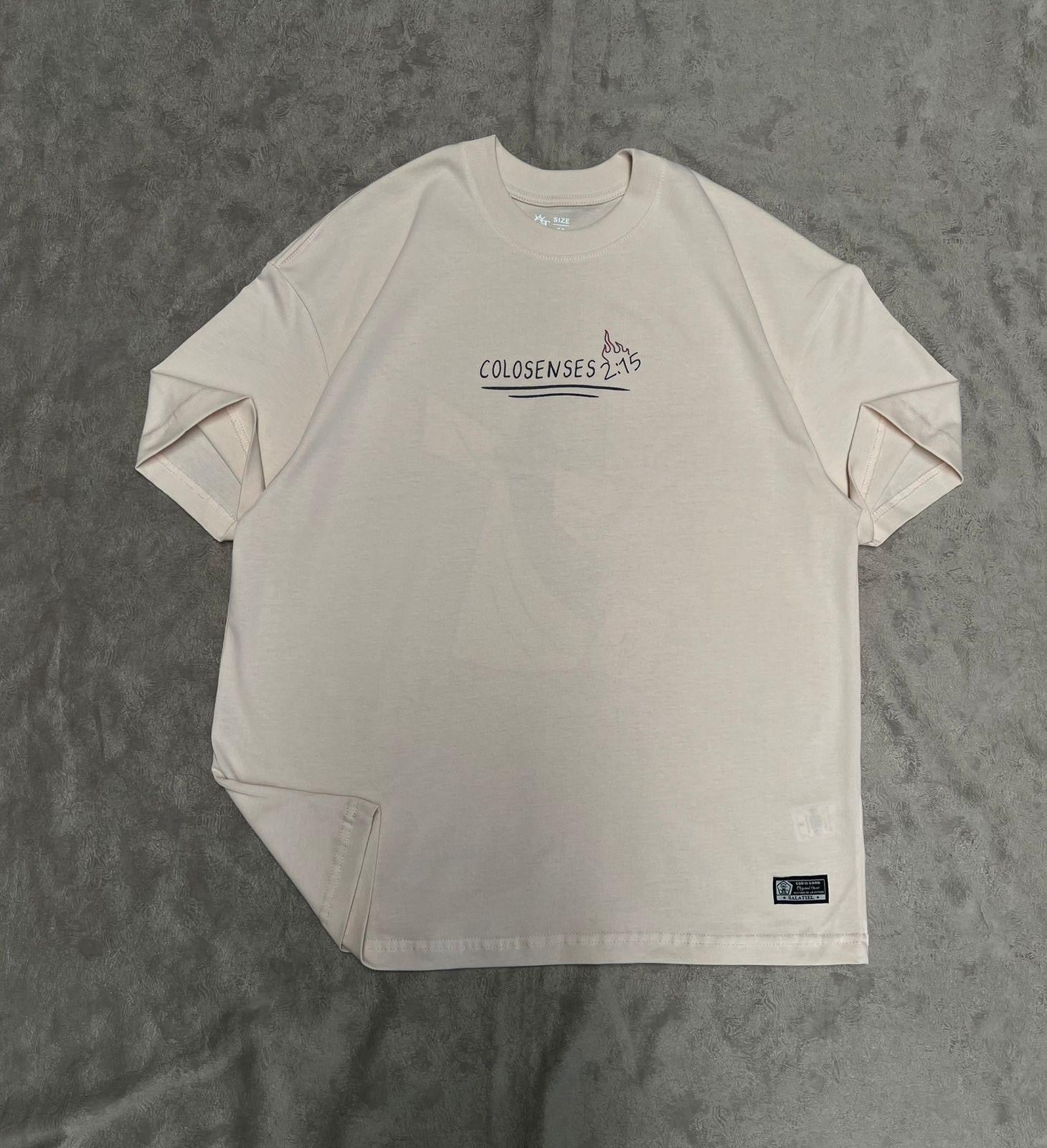 Camisa Premium Oversized Crema - Colosenses 2:15