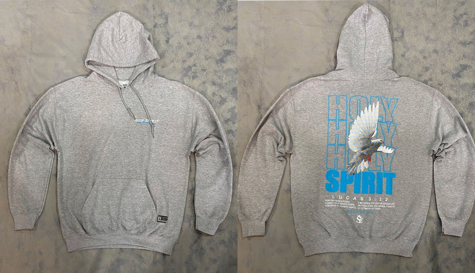 Hoodie - Holy Spirit - Grey