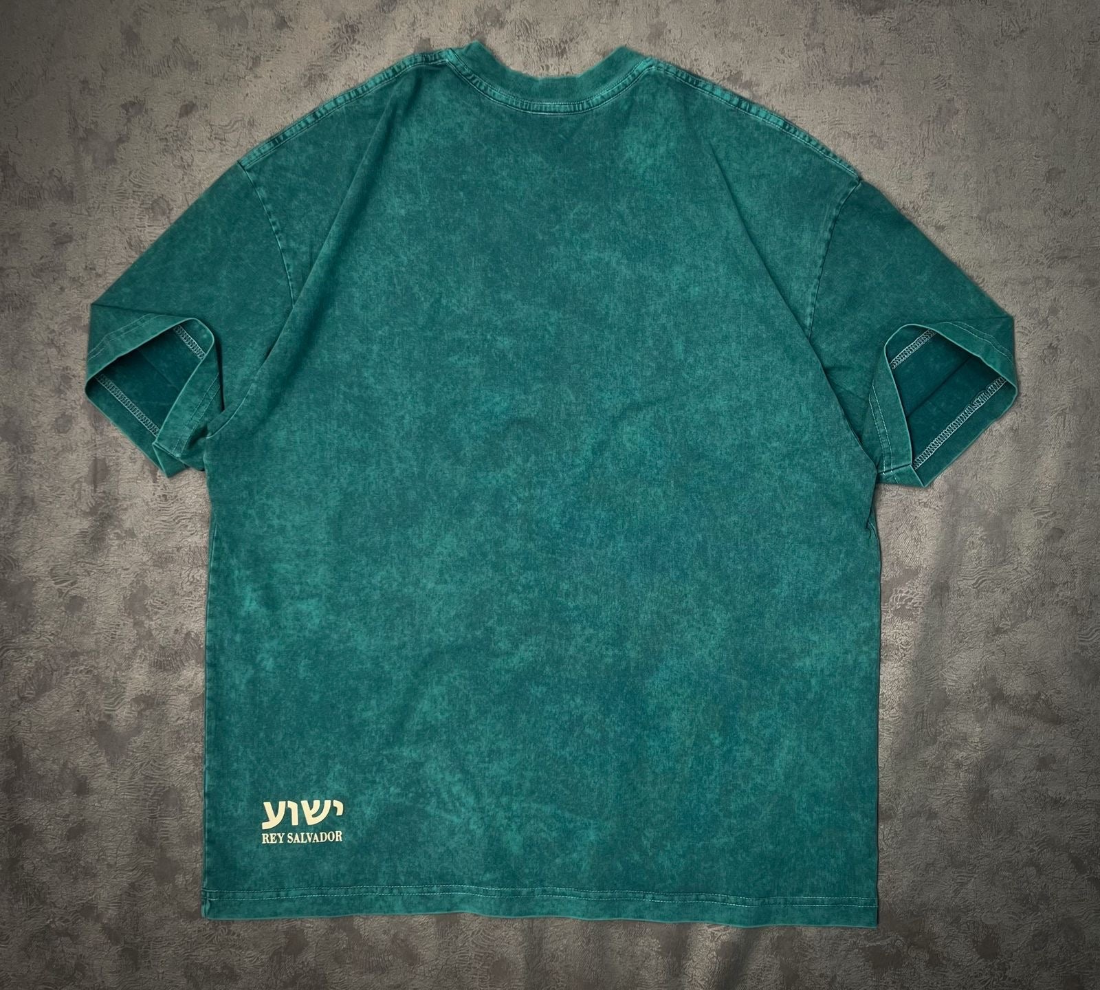 ⚠️ LAST UNIT - Premium Regular Acid Wash Shirt - Yeshua - Mint Green - Camisa Unisex