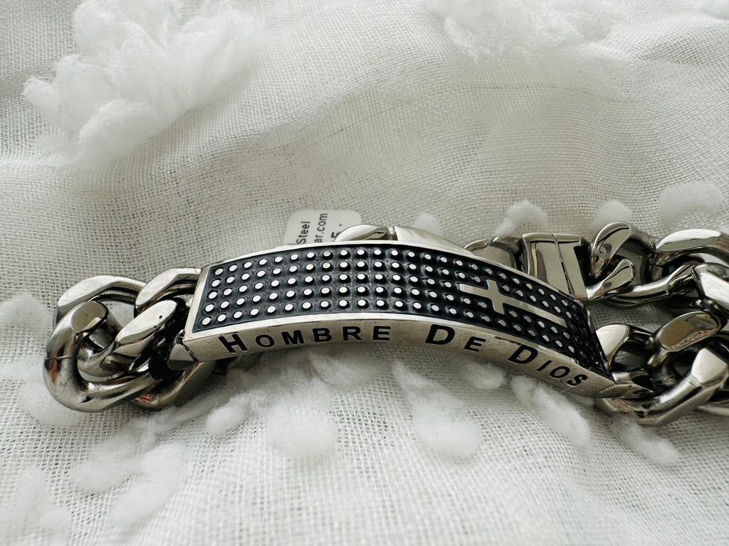 Man of God Bracelet - Stainless Steel / Bracelet of God