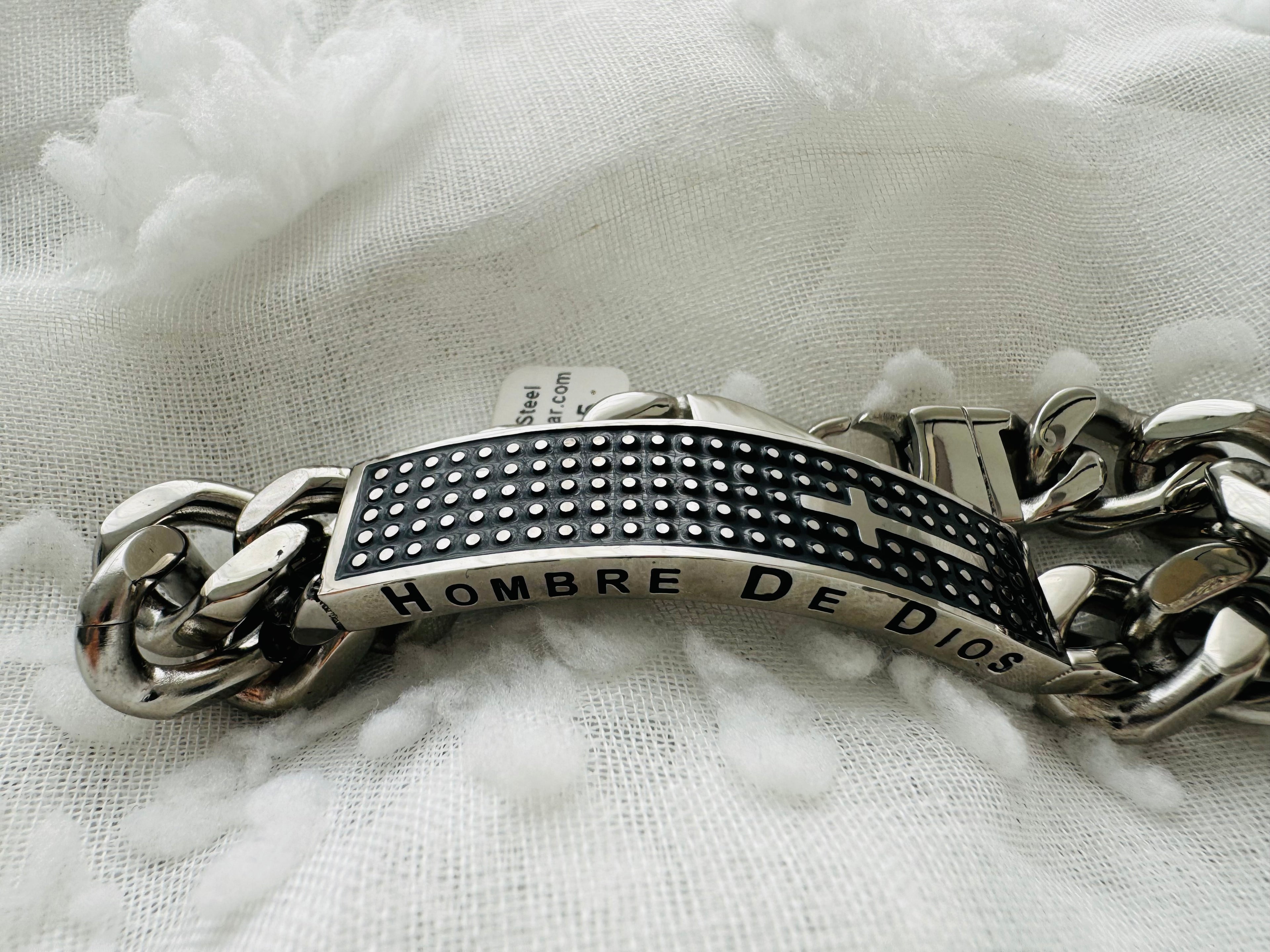 Man of God Bracelet - Stainless Steel / Bracelet of God