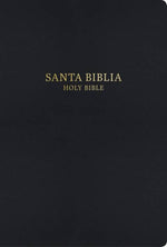 RVR 1960/KJV Large Print Bilingual Bible, black imitation leather