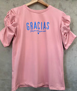 BF - Camisa Damas rosada - Gracias