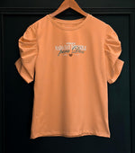 BF - Camisa Damas Anaranjada - Porque No hay imposible para Dios