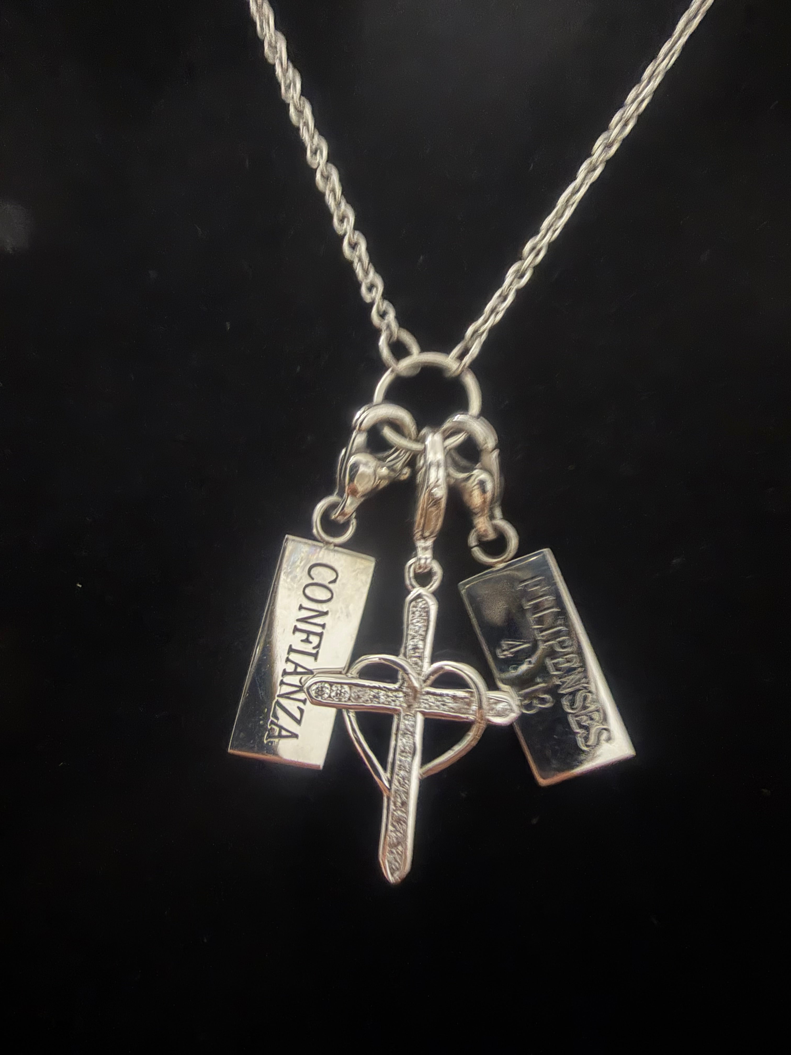 Confidence Necklace - Philippians 3:5-9 | Christ My Strength Necklace