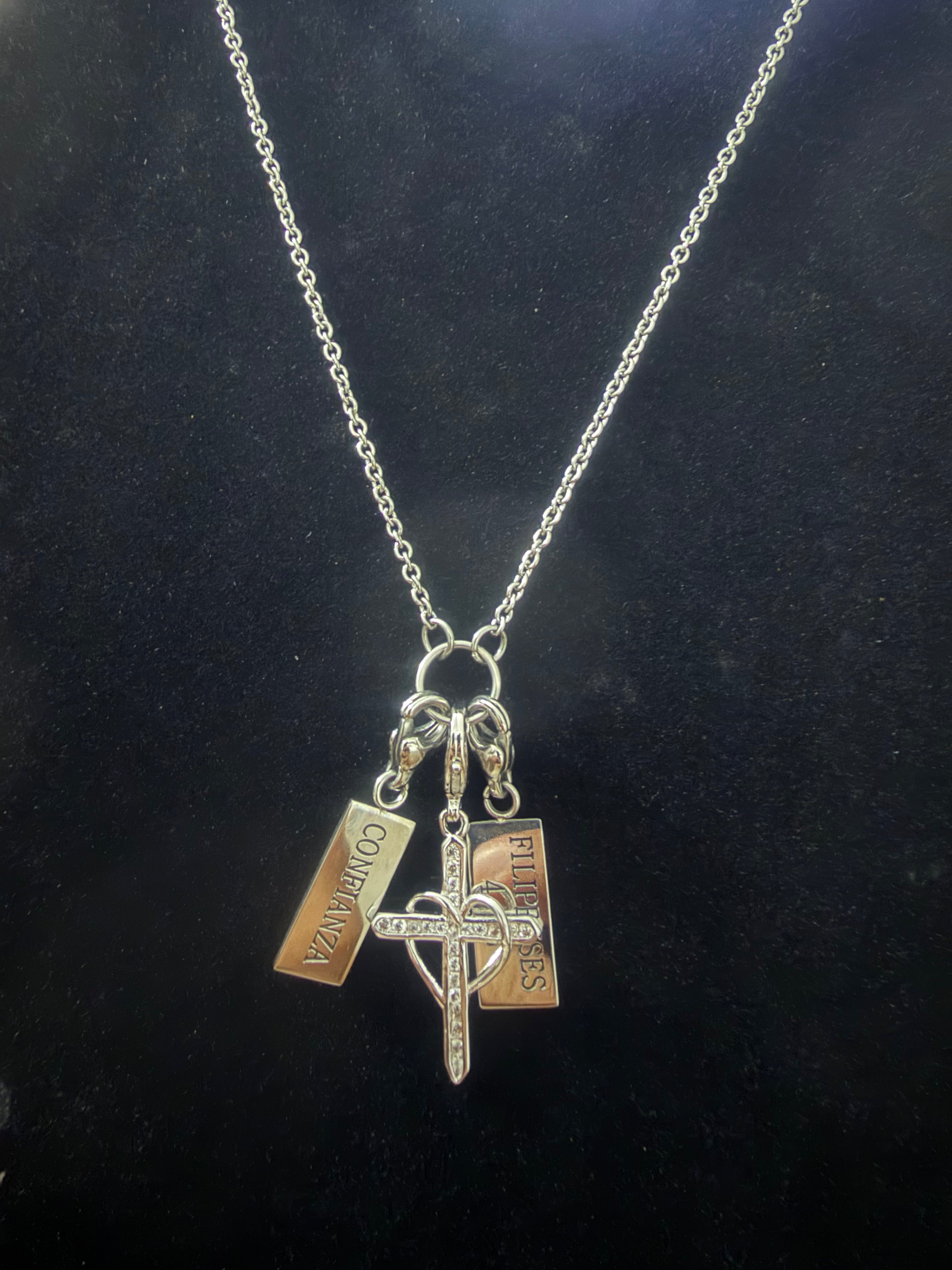 Confidence Necklace - Philippians 3:5-9 | Christ My Strength Necklace