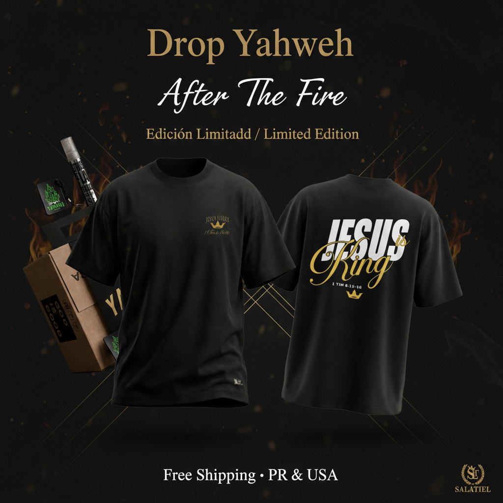 Drop Yahweh — Jesus is King Front & Back