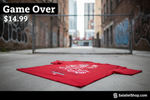 Game Over Red Shirt - Modern Urban Web Banner V2