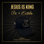 Gorra / Cap - Jesús is King - Negra
