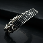 Pulsera Hombre de Dios con texto visible